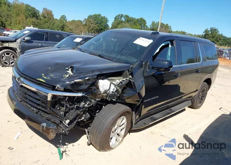 2025 Chevrolet Suburban 4Wd Ls из США, поврежденный, VIN 1GNS6BRDXSR180635